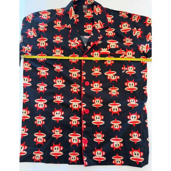 Paul Frank Vintage NWT Devil Julius Monkey Pajama Top Shirt Men's Sz L - Picture 5 of 6